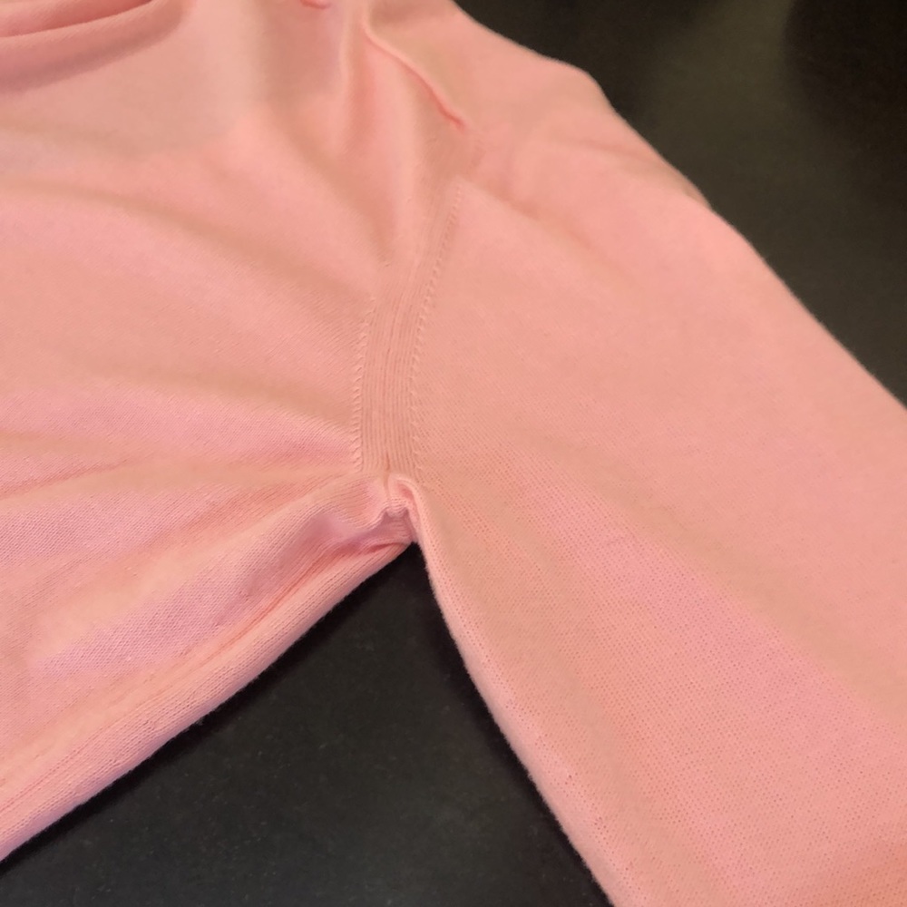 J.Crew V-Neck Sweater - Light Pink - Medium (Style 72576) - Picture 9 of 10